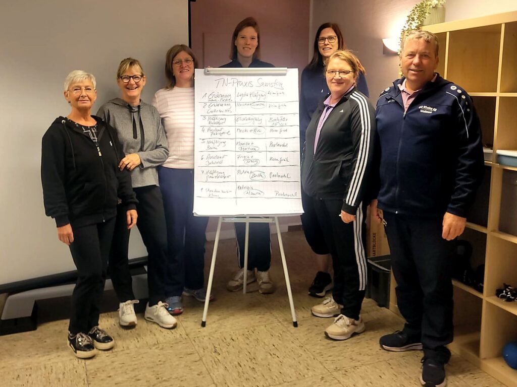 SV Rheine – Sieben neue Aqua-Fitness-Trainer/innen